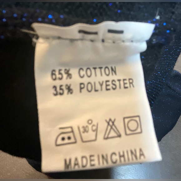 Women's Navy Blue Jumpsuit - Picture 6 of 7